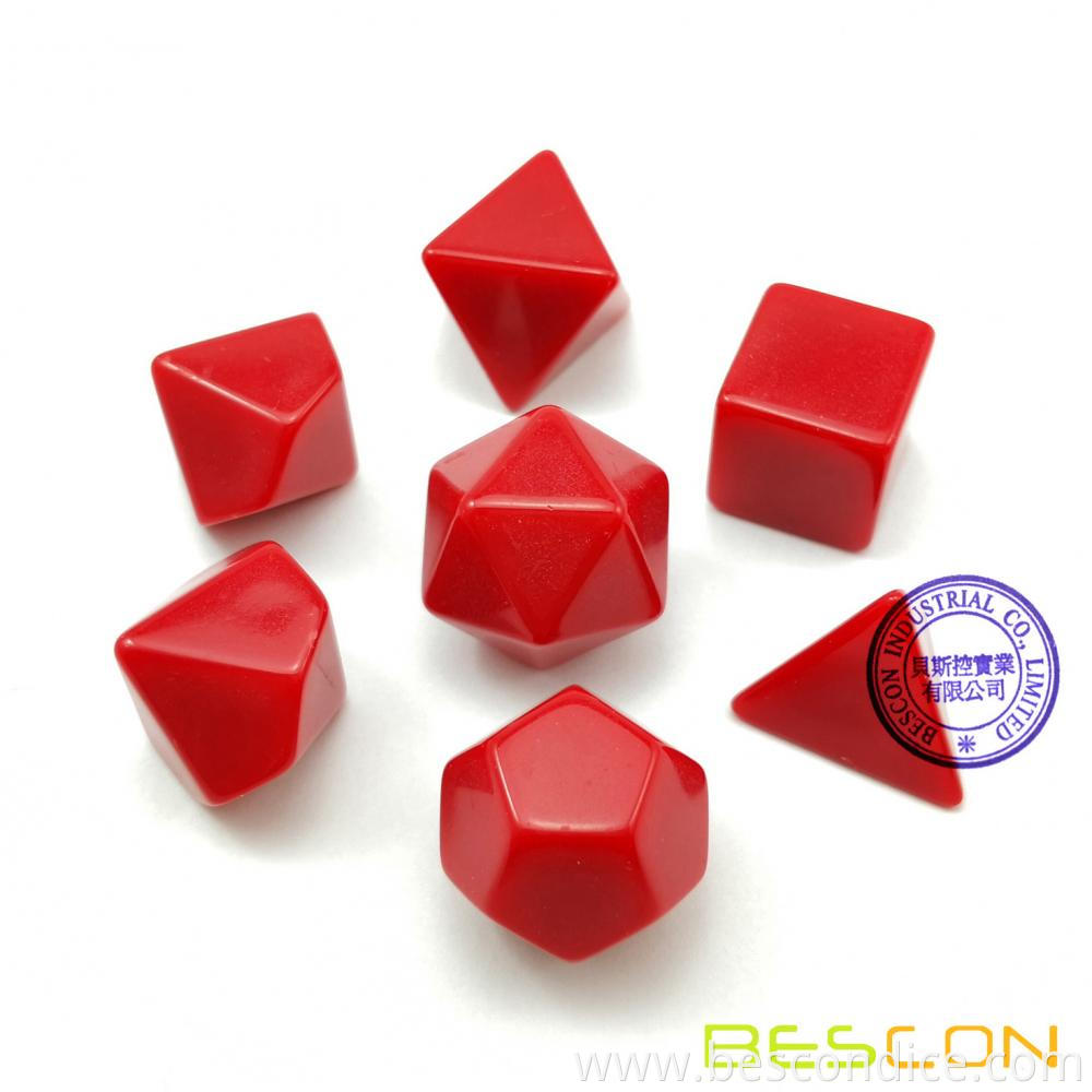 Blank Polyhedron Dice Set Of 7 1 Blank Polyhedron Dice Set Of 7 1